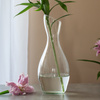 Glass vase  W-168 slant H:31,5cm D:12,5cm