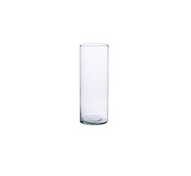 Glass cylinder vase H:38cm D:12cm