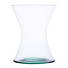 Glass vase W-55H H:18cm D:14,5cm