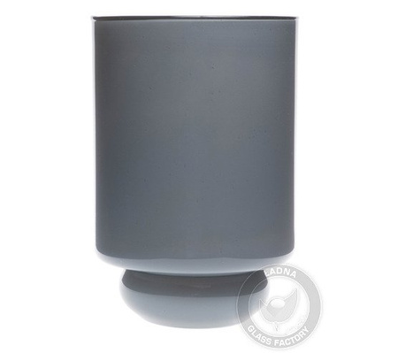 Gray vase W-292C H20,5cm