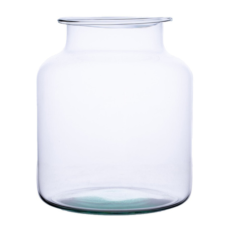 Glass jar vase W-395N4 H:21cm D:21cm 