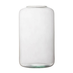 Glass jar vase W-606C H:25cm D:15cm