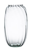 Glass vase W-599 optic H: 26cm D: 15cm