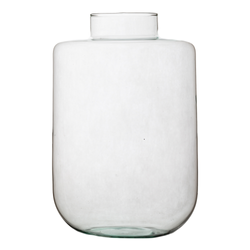 Glass vase W-712D H:30cm D:19 cm