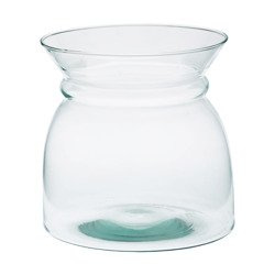 Glass vase W-429 H:19cm D:19cm