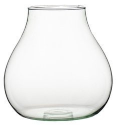 Glass vase W-594A H:23cm D:22cm