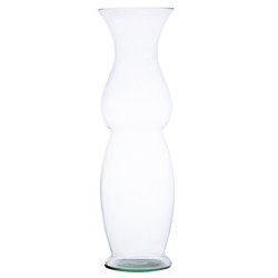 Glass vase W-501A H:50cm D:15cm