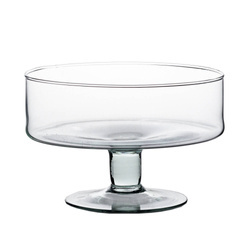 Glass cake stand P-9A H:11cm D:17cm