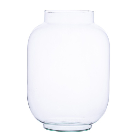 Glass jar vase W-261A H:30cm D:22cm 