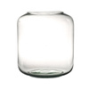 Glass vase jar W-713A H:18cm D:16.5cm