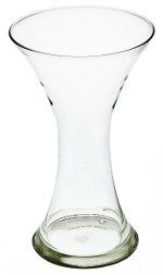 Glass vase W-55 H:22cm D:12,5cm