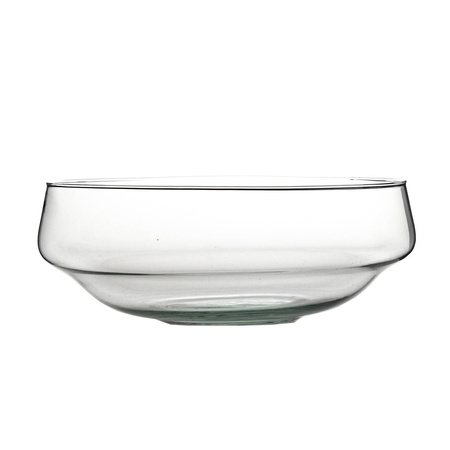 Glass bowl W-649A H:8,5cm D:18cm