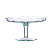 Glass cake stand WL-43 optic H:11,9cm D:22cm