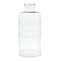 Glass vase W-300A H:44cm D:16cm