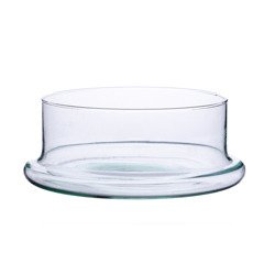 Glass bowl W-308 H:8cm D:18,8cm