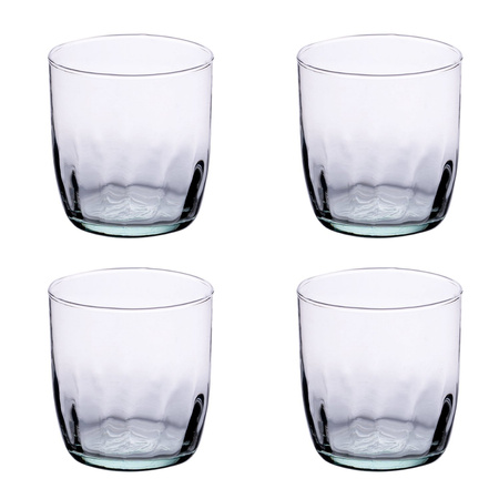 4 pcs Glass W-410 Optyk H:9cm D:8cm