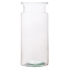 Glass jar vase H:35cm D:15cm W-332P7