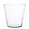 Glass flowerpot W-548 H:17,5cm D:21cm