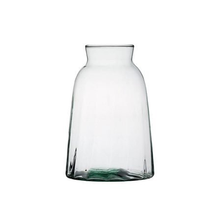 Glass vase WL-126 optic  H:25cm D:17cm