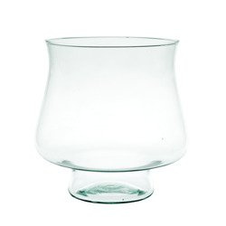 Glass vase W-477A H:19cm D:19cm