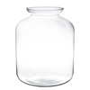 Glass jar vase W-524 H:31,5cm D:25cm