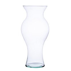Glass vase W-267 H:37,5cm D:15,5cm