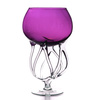 Goblet "Root" fuchsia H:27cm D:17cm