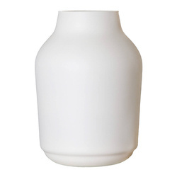 Decorative vase W-474 H:32,5cm D:23cm cream