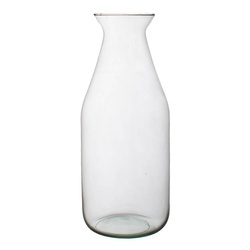 Glass bottle vase W-537B H:36cm D:15cm