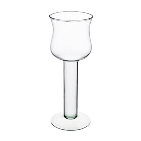 Stemmed glass vase S-3 H:24,5 cm D:11 cm