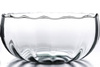 Glass salad bowl W-698A opt H:10cm D:22cm