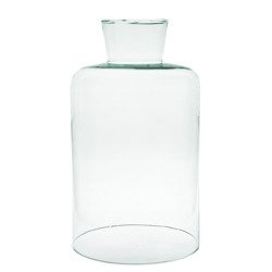 Vase W-300E/2xcut H:H:30cm D:16cm