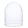 Glass dome W-527A H:25cm D:18,5cm with top hole