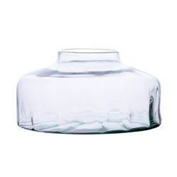 Glass vase WL-101 H:10cm D:22,1cm