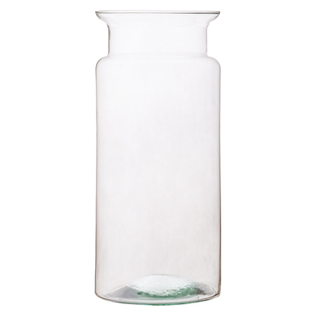 Glass jar vase H:35cm D:15cm W-332P7