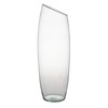 Glass vase W-213C slant H:40cm D:13,5cm SALE