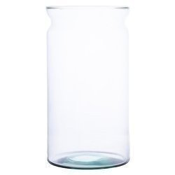 Glass vase W-562A H:25,5cm D:14cm