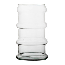 Glass vase W-737B H:15,5cm D:9,2cm