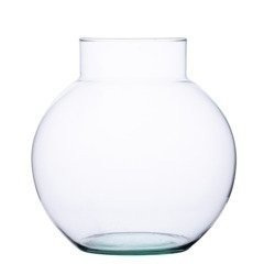 Glass ball vase W-503 I H:19,5cm D:19cm