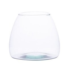 Glass vase W-440 H:12cm D:14,5cm