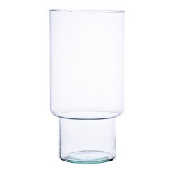 Glass vase W-191 H:25cm D:13,8cm