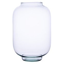 Glass jar vase W-260A H:27cm D:18cm
