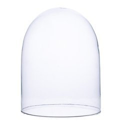 Glass dome W-527A H:23cm D:17,5cm no hole