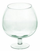 Glass cognac vase KK-2A H:22,5cm D:19cm