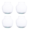 4 Vase Set W-456A1 H:19cm D:19cm