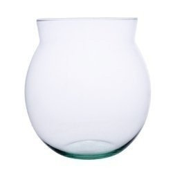 Glass vase W-510 H:20cm D:17,5cm