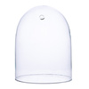 Glass dome W-527A H:25cm D:18,5cm with side hole