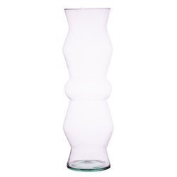 Glass vase W-370A H:50cm D:18cm