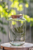 Glass terrarium vase  W-759+cork H:30cm D:17cm SALE
