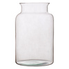 Glass jar vase W-332J H:30cm D:19cm